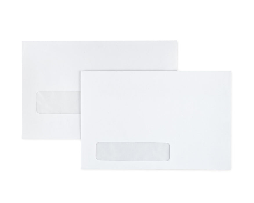 3-5/8 x 6-1/2 Window Printmaster Envelopes White Wove #6-3/4 - Regular Gum -  24 lb. - Mailers Direct™