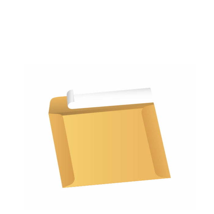 10 x 15 Brown Kraft Document Envelopes / Open Side -  Zip Stick® - 40 lb. - Mailers Direct™