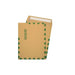 10 x 13 Brown Kraft Catalog / Open End Envelopes - Zip Stick® - Green First Class Border 28 lb. - Mailers Direct™