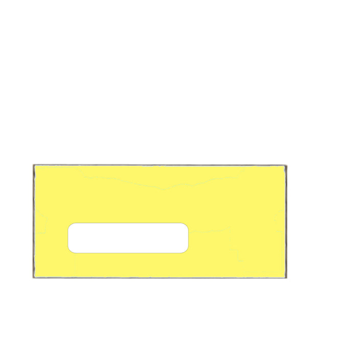 4-1/8 x 9-1/2 EarthChoice Window Business Envelope #10  24 lb Canary - Mailers Direct™