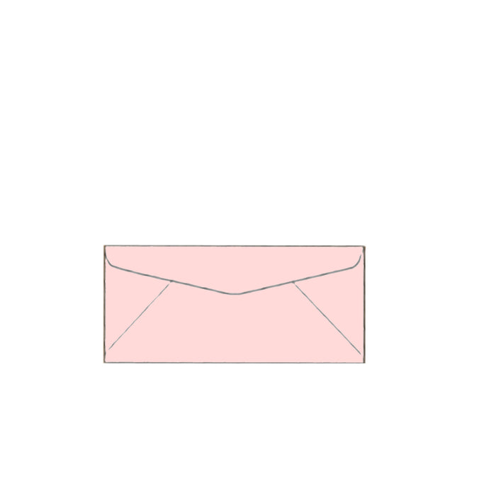 3-7/8 x 8-7/8 EarthChoice Regular Business Envelope  #9   24 lb Pink - Mailers Direct™