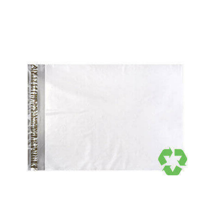 14-1/2 x 19 Polyjacket White Flat Poly Mailers #6 - Mailers Direct™