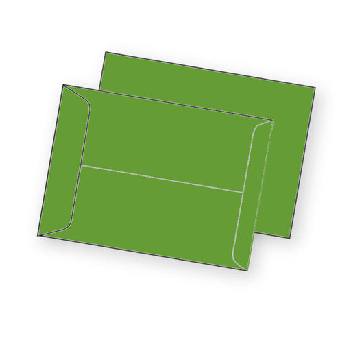 10 x 13 Tyvek Catalog Open End / Zip Stick Green - Mailers Direct™