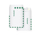 10 x 13 x 1-1/2 Herculink Catalog / Open End Expansion Envelopes - Zip Stick® -  26 lb. Green First Class Border - Mailers Direct™