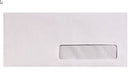 4-1/8 x 9-1/2 Window Printmaster Right Hand Window Envelopes White Wove  #10 -  Regular Gum - 24lb. - Mailers Direct™