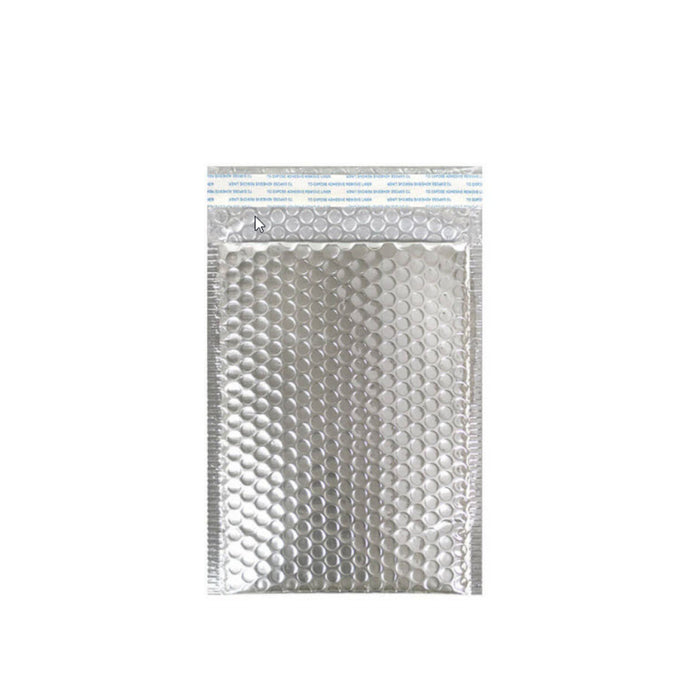 8-1/2 x 11-1/4 Metallic Bubble Mailers #2 Silver - Mailers Direct™