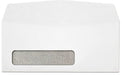 4-1/8 x 9-1/2 Printmaster Window Envelopes Black Security Tint White Wove  #10 -Regular Gum 24 lb. - Mailers Direct™